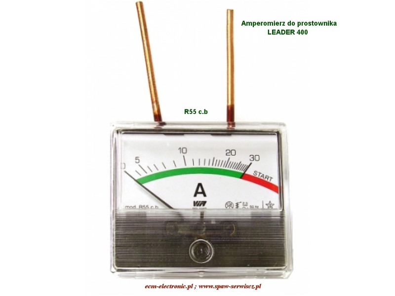 Amperomierz prostownika do adow.akum. LEADER-400 TELWIN